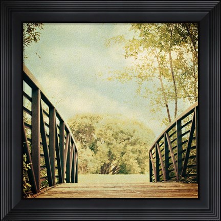 Framed Bridge to Paradise Print