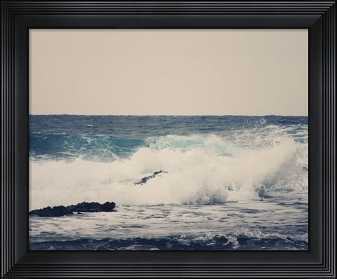 Framed Ocean Blue Print