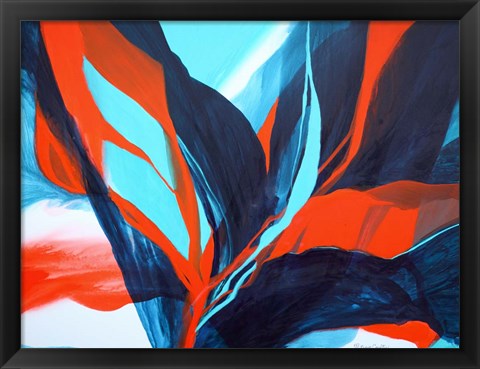 Framed Bird of Paradise Print