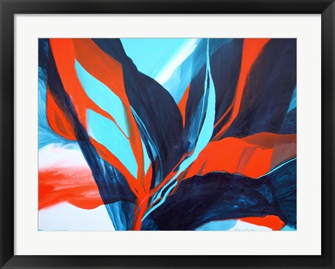 Framed Bird of Paradise Print