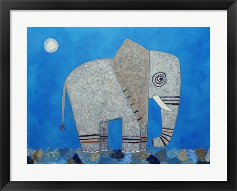 Framed Everything Else Is Irrelephant Print