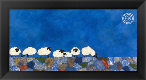 Framed Feeling Sheepish Print