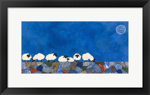 Framed Feeling Sheepish Print