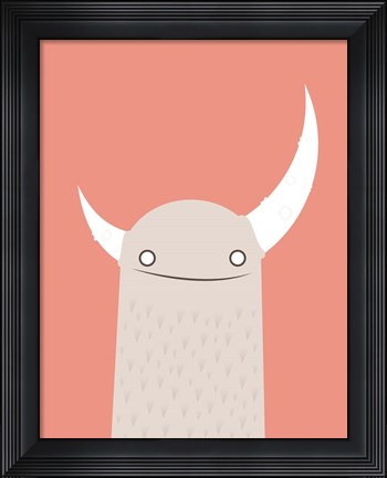 Framed Moonster Print