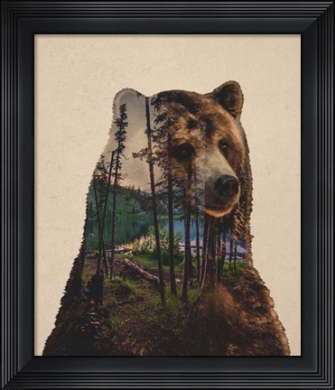 Framed Bear Lake Print