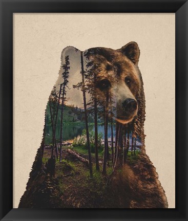 Framed Bear Lake Print