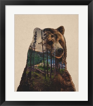 Framed Bear Lake Print