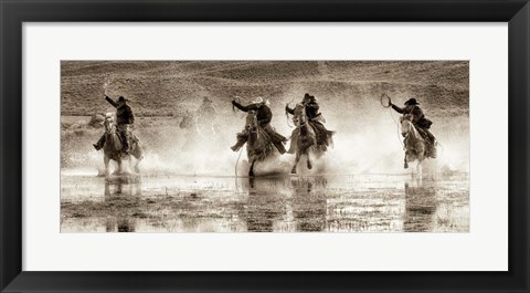 Framed Splash Dance II Print