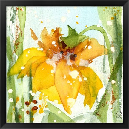 Framed Daffodil Print