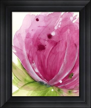 Framed Pink Print