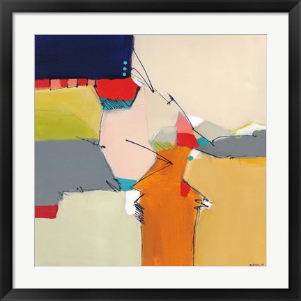 Framed Beachcomber II Print