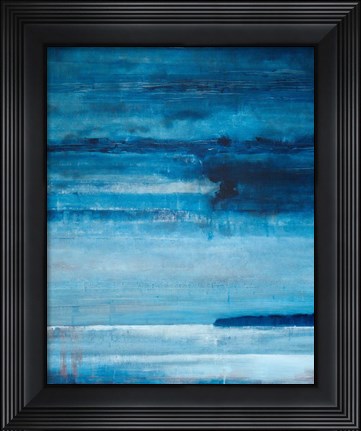 Framed Ocean Blue Print
