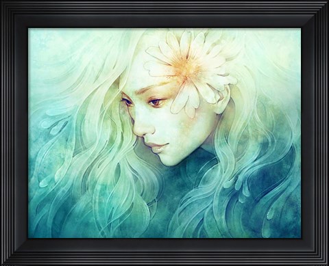 Framed April Print