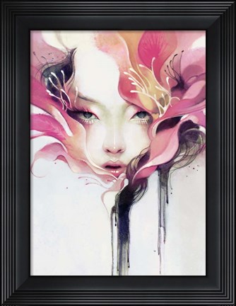 Framed Bauhinia Print