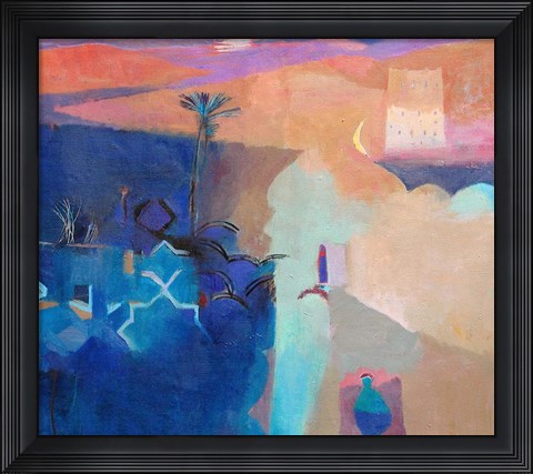 Framed Door to the Kasbah Print