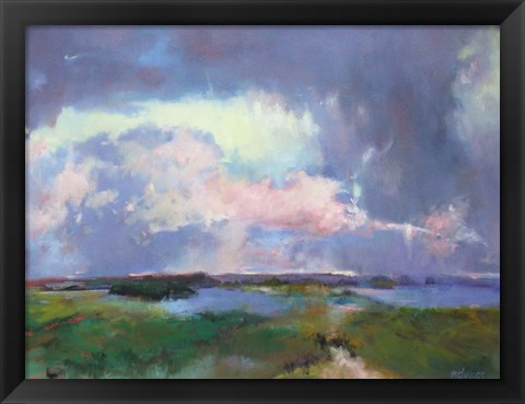 Framed Converging Storms Print