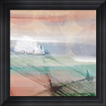 Framed Crimson Sunset No. 1 Print
