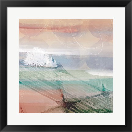 Framed Crimson Sunset No. 1 Print