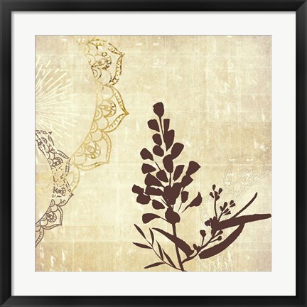 Framed Henna Highlights 2 Print