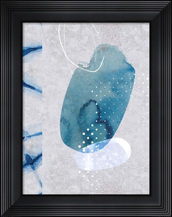 Framed Indigo Haze No. 2 Print