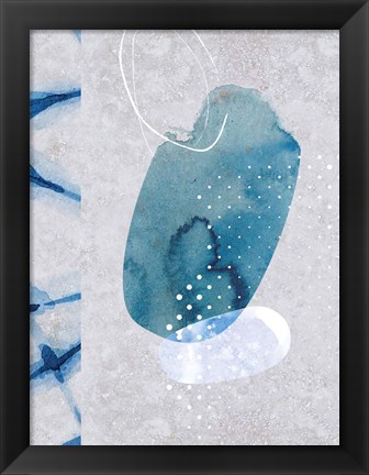 Framed Indigo Haze No. 2 Print