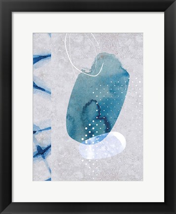 Framed Indigo Haze No. 2 Print