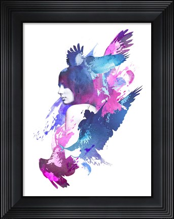 Framed Bloody Fight Print