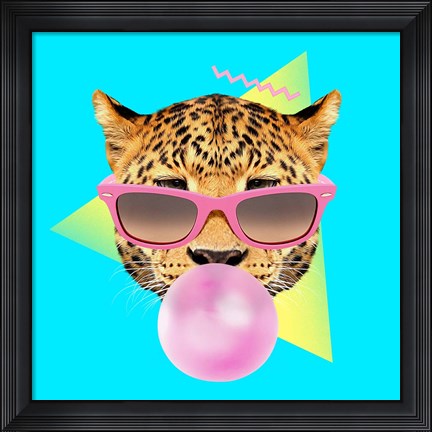 Framed Bubble Gum Print