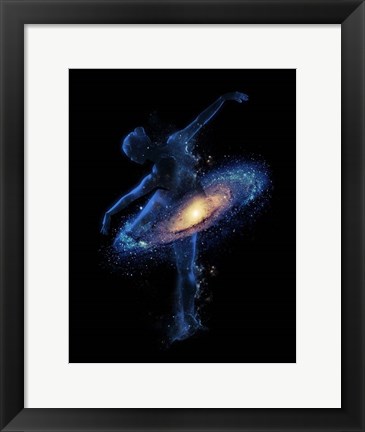 Framed Cosmic Dance Print