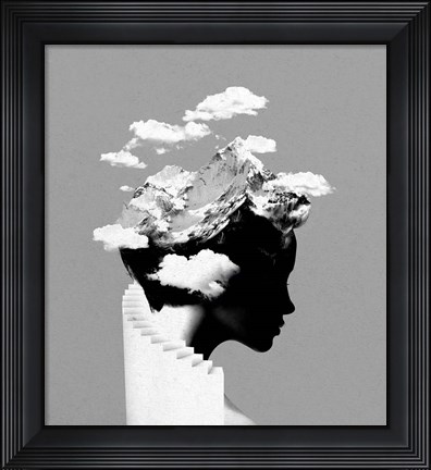 Framed It&#39;s a Cloudy Day Print