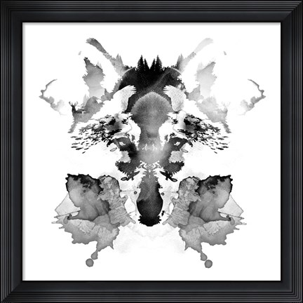 Framed Rorscach Print