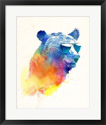 Framed Sunny Bear Print