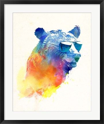 Framed Sunny Bear Print