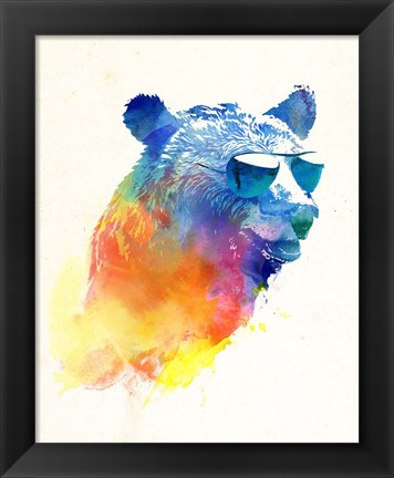 Framed Sunny Bear Print