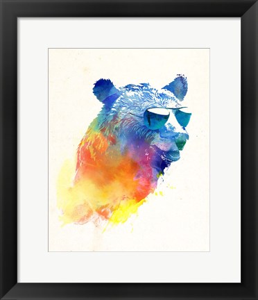 Framed Sunny Bear Print