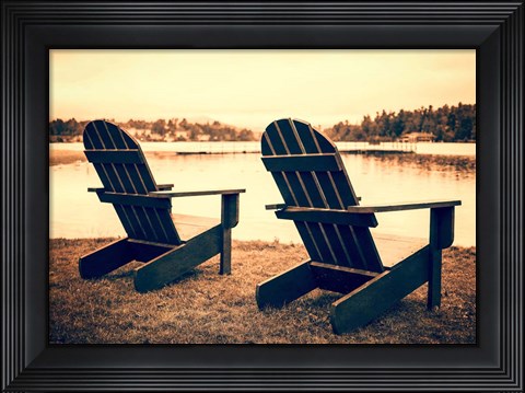 Framed At the Lakes Print