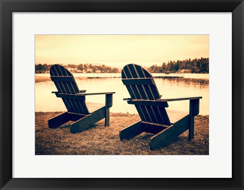Framed At the Lakes Print