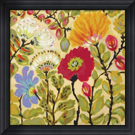 Framed Autumn Fresh Garden Print