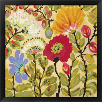 Framed Autumn Fresh Garden Print