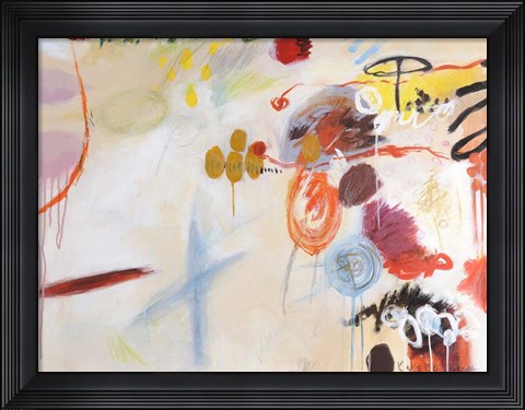 Framed Catching Bubbles Print