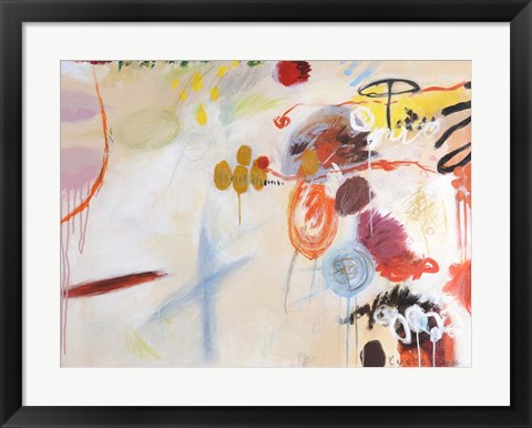 Framed Catching Bubbles Print