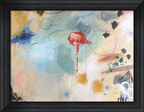 Framed Red Light Print