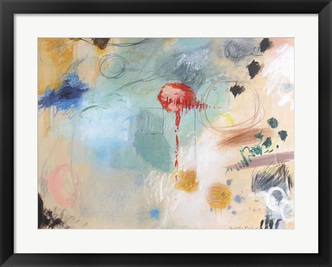 Framed Red Light Print