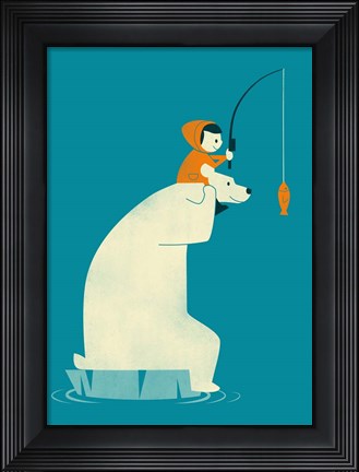 Framed Dinner for Two Print