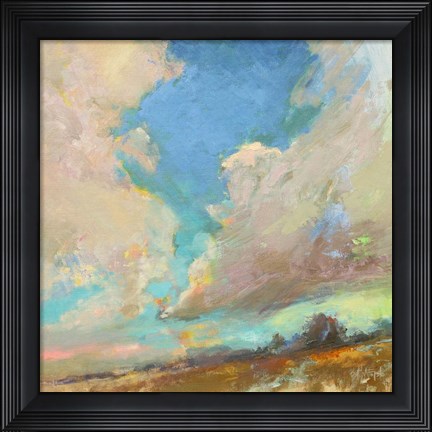 Framed Clouds Got in My Way Print