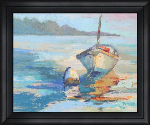 Framed Monhegan Island Taxi Print