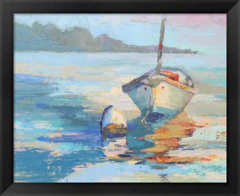 Framed Monhegan Island Taxi Print