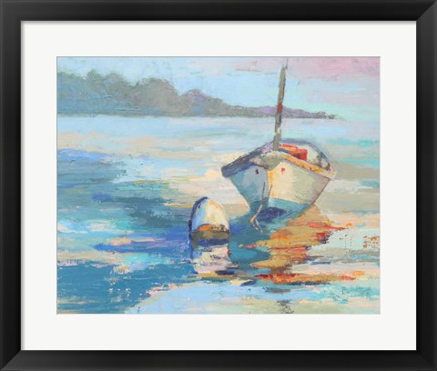 Framed Monhegan Island Taxi Print