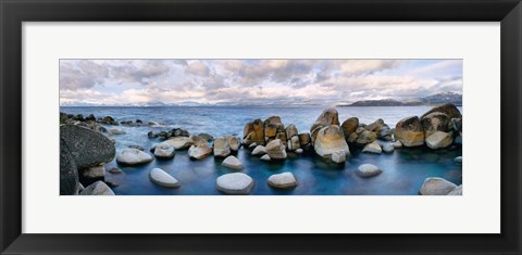 Framed Sand Harbor Print