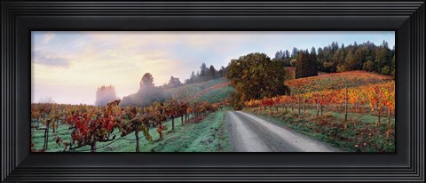 Framed Storybook Mountain Print